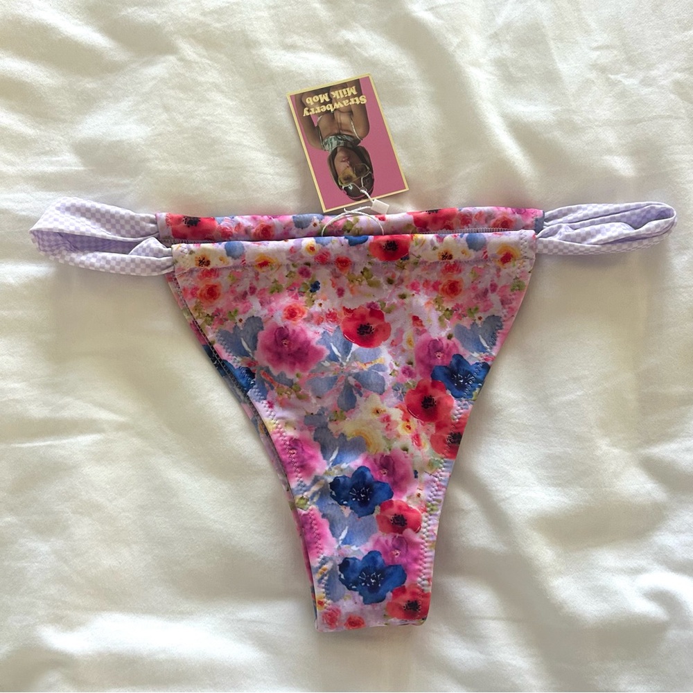NWT Strawberry Milk Mob Heaven Sent Bikini Bottom